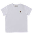 Moncler T-shirt - Hvid Moncler T-shirt - Hvid