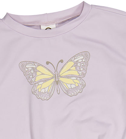 Müsli T-shirt - Crocus - Orchid m. Print