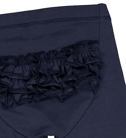 Müsli bukser - Cozy Me Frill - Night Blue Müsli bukser - Cozy Me Frill - Night Blue