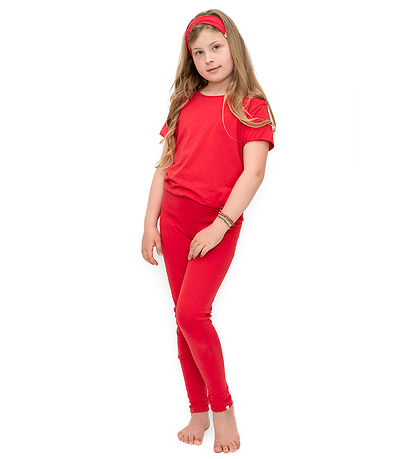 Minimalisma T-shirt - Lin - Scarlett Minimalisma T-shirt - Lin - Scarlett