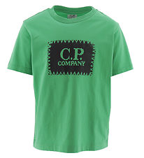 C.P. Company T-shirt - Classic Green m. Sort C.P. Company T-shirt - Classic Green m. Sort