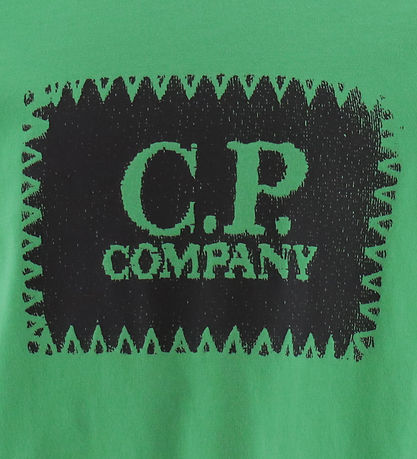 C.P. Company T-shirt - Classic Green m. Sort C.P. Company T-shirt - Classic Green m. Sort