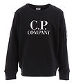 C.P. Company Sweatshirt - Sort m. Print C.P. Company Sweatshirt - Sort m. Print