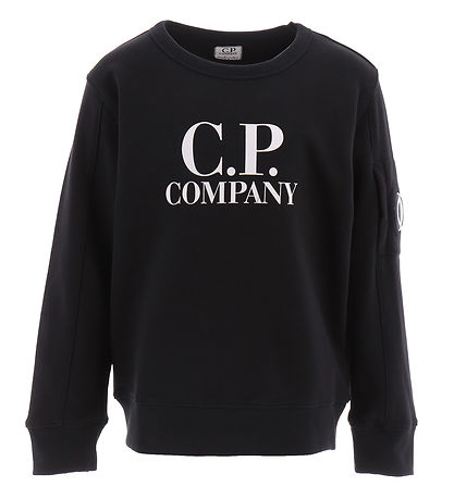 C.P. Company Sweatshirt - Sort m. Print C.P. Company Sweatshirt - Sort m. Print