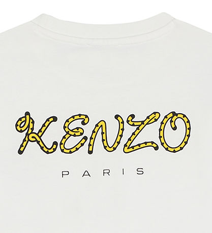 Kenzo T-shirt - Ivory m. Tiger Kenzo T-shirt - Ivory m. Tiger