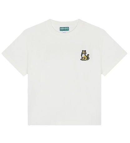 Kenzo T-shirt - Ivory m. Tiger Kenzo T-shirt - Ivory m. Tiger