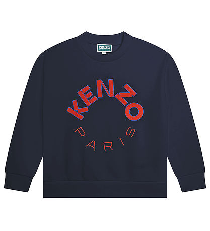 Kenzo Sweatshirt - Navy m. Rød Kenzo Sweatshirt - Navy m. Rød