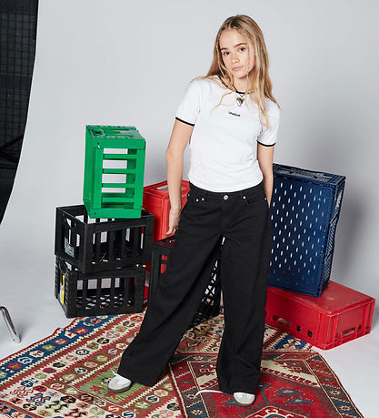 Hound T-shirt - Hvid m. Sort Hound T-shirt - Hvid m. Sort