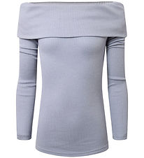 Hound Bluse - Strik - Lyseblå Hound Bluse - Strik - Lyseblå