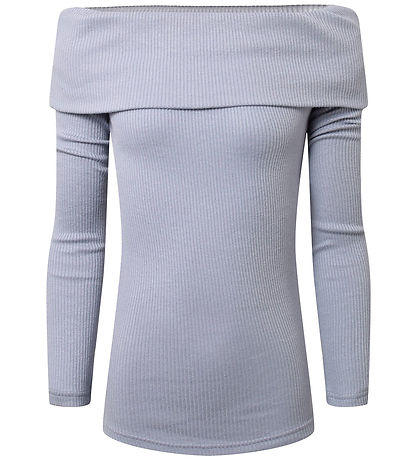 Hound Bluse - Strik - Lyseblå Hound Bluse - Strik - Lyseblå