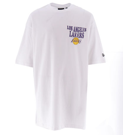 New Era T-Shirt - Lakers - Hvid New Era T-Shirt - Lakers - Hvid