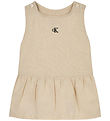 Calvin Klein Kjole - Linen Blend - Woven Calvin Klein Kjole - Linen Blend - Woven