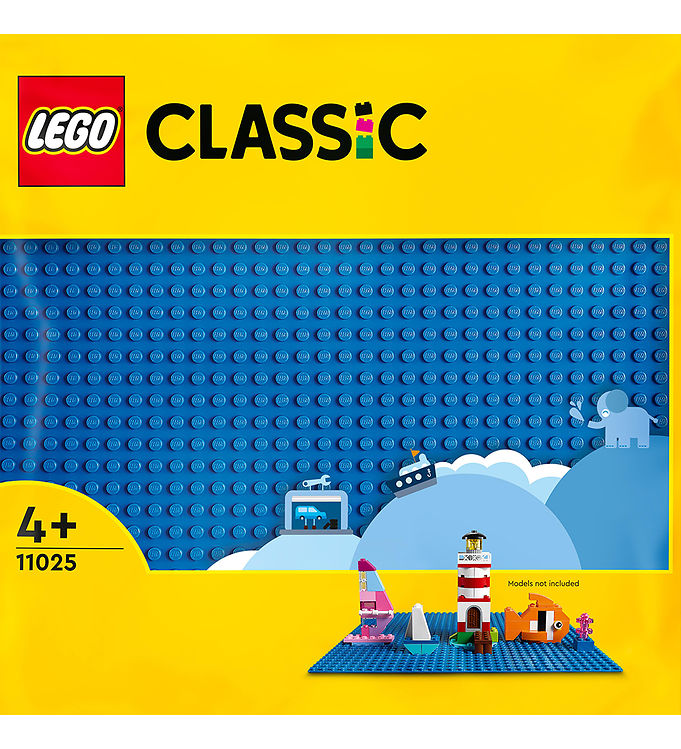 LEGO® Classic - Blå Byggeplade - 11025
