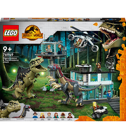 LEGO® Jurassic World - Giganotosaurus og Therizinosaurus angripe LEGO® Jurassic World - Giganotosaurus og Therizinosaurus angripe