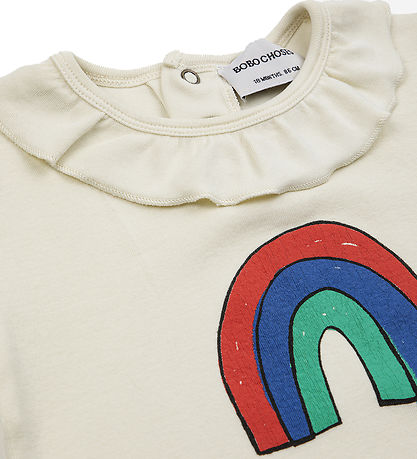 Bobo Choses Body k/æ - Rainbow - Off White Bobo Choses Body k/æ - Rainbow - Off White