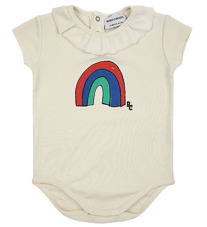 Bobo Choses Body k/æ - Rainbow - Off White Bobo Choses Body k/æ - Rainbow - Off White