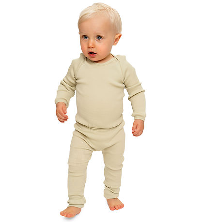 Minimalisma Leggings - Bieber - Silke/Bomuld - Pear Sorbet Minimalisma Leggings - Bieber - Silke/Bomuld - Pear Sorbet