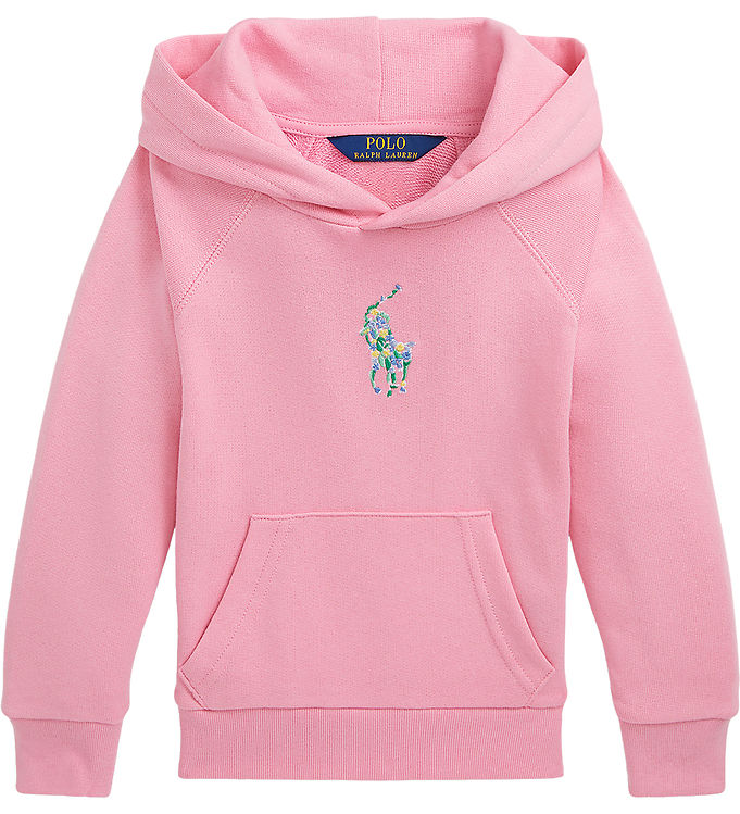 Polo Ralph Lauren Hættetrøje - Florida Pink m. Logo