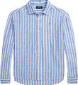 Polo Ralph Lauren Skjorte - Lismore - Hør - Blå/Hvidstribet Polo Ralph Lauren Skjorte - Lismore - Hør - Blå/Hvidstribet