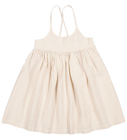 MarMar Kjole - Divo - Grey Sand Gingham MarMar Kjole - Divo - Grey Sand Gingham
