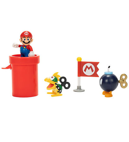 Super Mario Toy Figurine - Airship Deck Diorama Set Super Mario Toy Figurine - Airship Deck Diorama Set