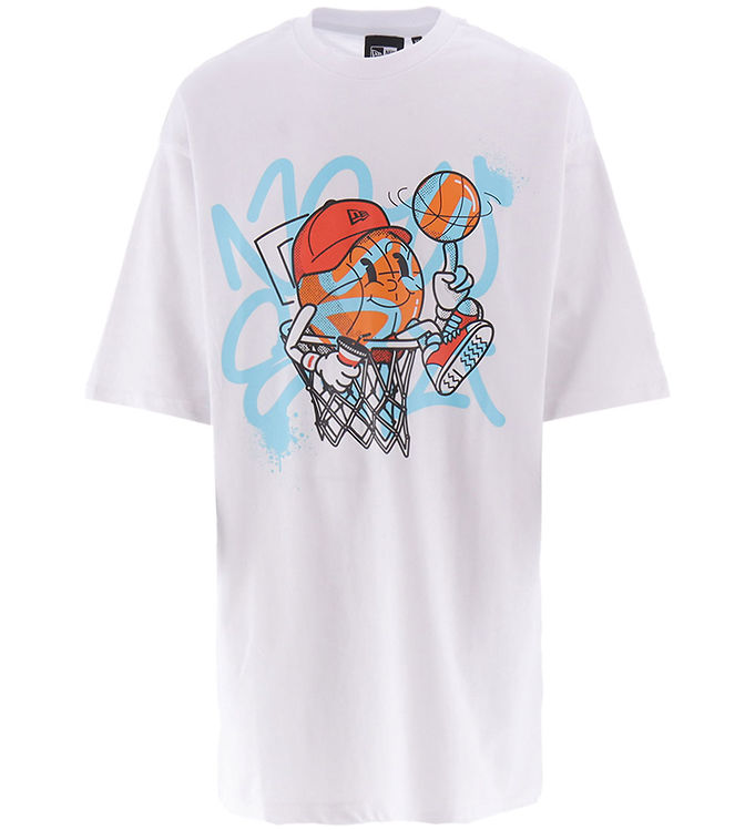 New Era T-Shirt - NE Spray Graphc - Hvid