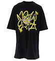 New Era T-Shirt - NE Spray Graphc - Sort New Era T-Shirt - NE Spray Graphc - Sort