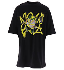 New Era T-Shirt - NE Spray Graphc - Sort New Era T-Shirt - NE Spray Graphc - Sort