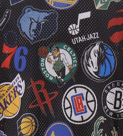 New Era T-Shirt - NBA Logoer - Sort New Era T-Shirt - NBA Logoer - Sort