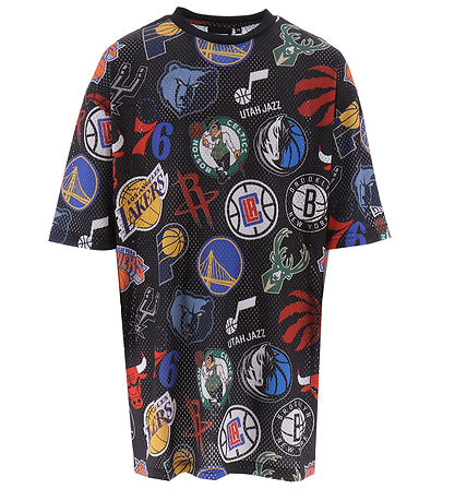 New Era T-Shirt - NBA Logoer - Sort New Era T-Shirt - NBA Logoer - Sort