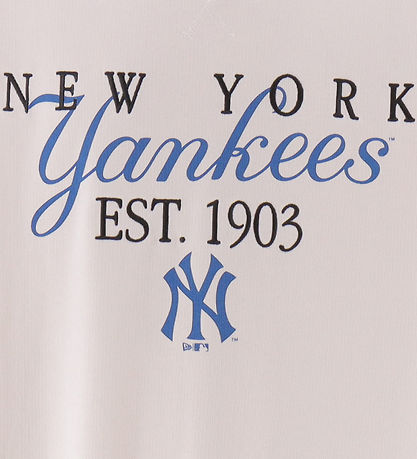 New Era Sweatshirt - New York Yankees - Open White New Era Sweatshirt - New York Yankees - Open White