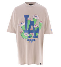 New Era T-Shirt - Floral - Beige New Era T-Shirt - Floral - Beige