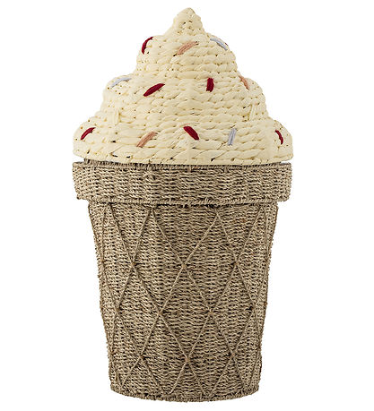 Bloomingville Kurv m. Låg - Cillie - 40x72 cm - Natur