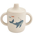 Liewood Kop m. Tud - Neil Sippy Cup - Silikone - Sea Creature/Sa Liewood Kop m. Tud - Neil Sippy Cup - Silikone - Sea Creature/Sa