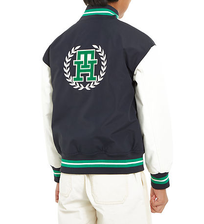 Tommy Hilfiger Jakke - Varsity Jacket - Desert Sky Tommy Hilfiger Jakke - Varsity Jacket - Desert Sky