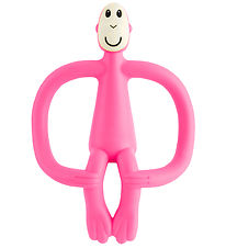Matchstick Monkey Bidering - Monkey Teething - Pink Matchstick Monkey Bidering - Monkey Teething - Pink