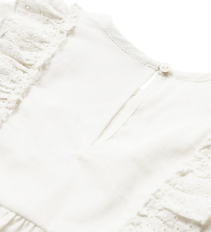 Sofie Schnoor body l/æ - Antique White m. Flæser