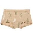 Joha Hipsters - Uld/Silke - Beige m. Kaktus Joha Hipsters - Uld/Silke - Beige m. Kaktus