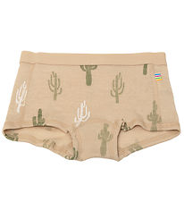 Joha Hipsters - Uld/Silke - Beige m. Kaktus Joha Hipsters - Uld/Silke - Beige m. Kaktus