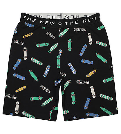 The New Nattøj - T-shirt/Shorts - Black Beauty