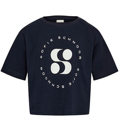 Sofie Schnoor T-shirt - Dark Blue Sofie Schnoor T-shirt - Dark Blue