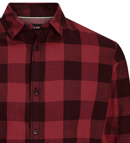 Jack & Jones Skjorte - Noos - JJEgningham - Brick Red/Checks Jack & Jones Skjorte - Noos - JJEgningham - Brick Red/Checks