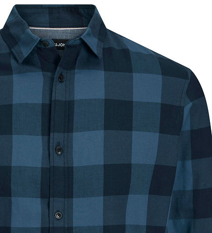 Jack & Jones Skjorte - Noos - JjEgingham - Ensign Blue/Checks Jack & Jones Skjorte - Noos - JjEgingham - Ensign Blue/Checks