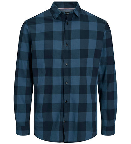 Jack & Jones Skjorte - Noos - JjEgingham - Ensign Blue/Checks Jack & Jones Skjorte - Noos - JjEgingham - Ensign Blue/Checks
