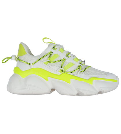 Steve Madden Sko - Spectator - Hvid/Neon Yellow Steve Madden Sko - Spectator - Hvid/Neon Yellow