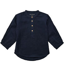 Sofie Schnoor Skjorte - Navy Blue Sofie Schnoor Skjorte - Navy Blue