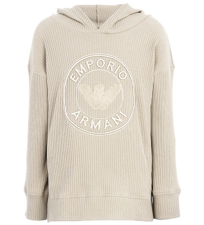 Emporio Armani Hættetrøje - Pergamena m. Logo Emporio Armani Hættetrøje - Pergamena m. Logo
