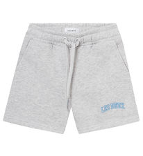 Les Deux Sweatshorts - Blake - Snow Melange/Washed Denim Blue Les Deux Sweatshorts - Blake - Snow Melange/Washed Denim Blue
