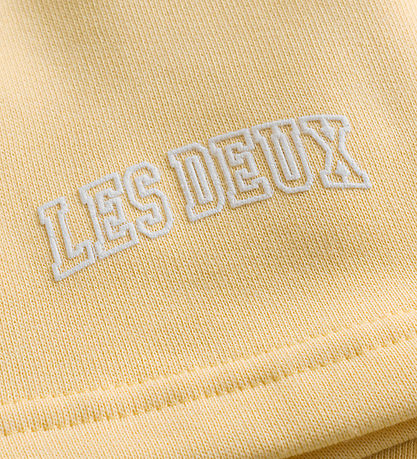 Les Deux Sweatshorts - Blake - Pineapple/White Les Deux Sweatshorts - Blake - Pineapple/White
