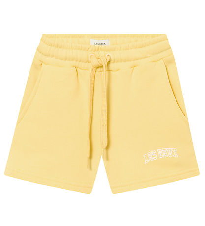 Les Deux Sweatshorts - Blake - Pineapple/White Les Deux Sweatshorts - Blake - Pineapple/White